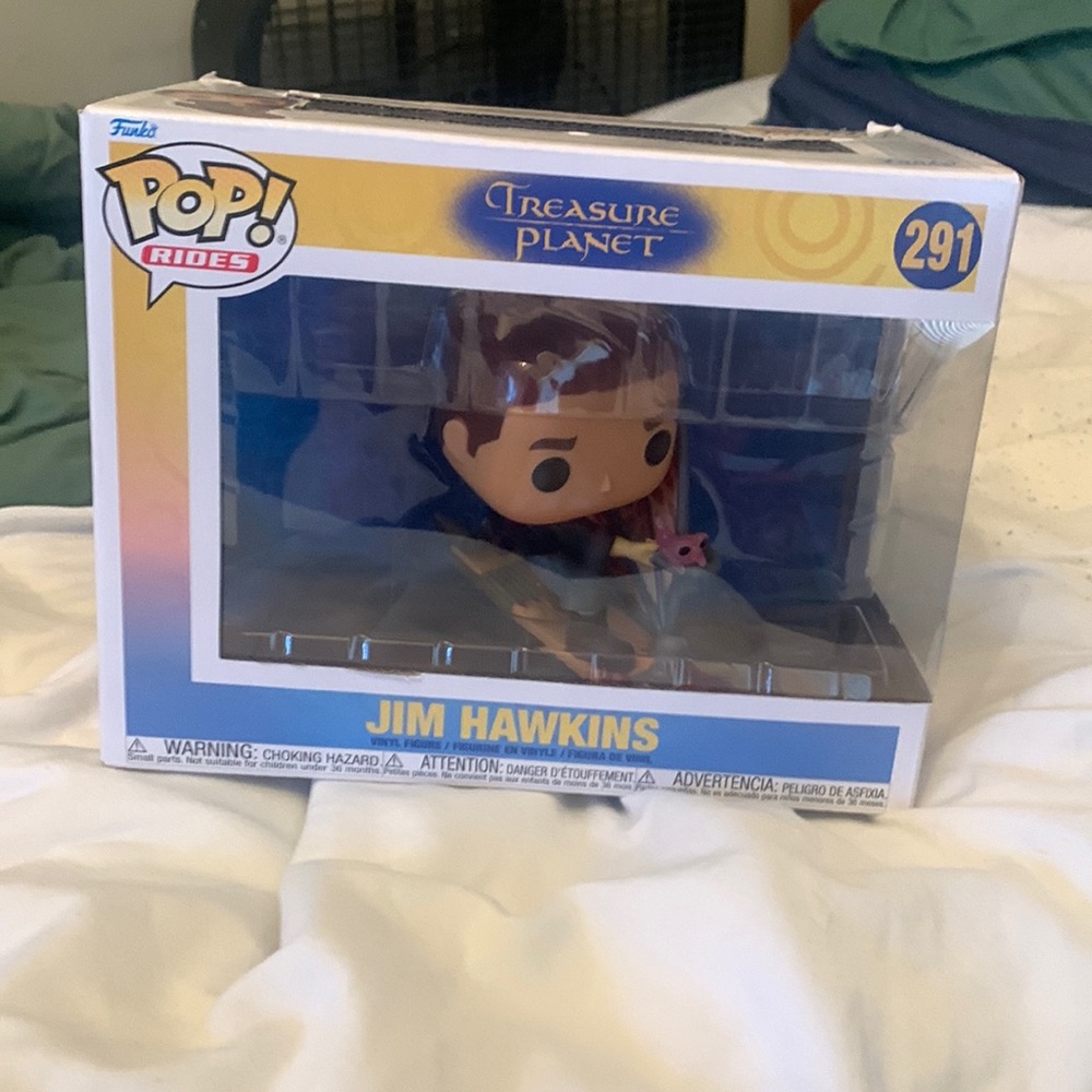 Funko Pop! Ride: Treasure Planet – Jim Hawkins Vinyl Figure
